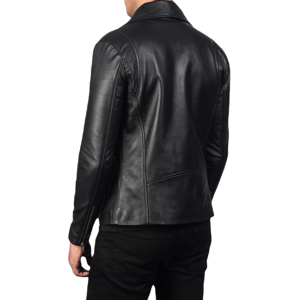 Black Trailblazer Motorcycle Jacket Spencer Leather